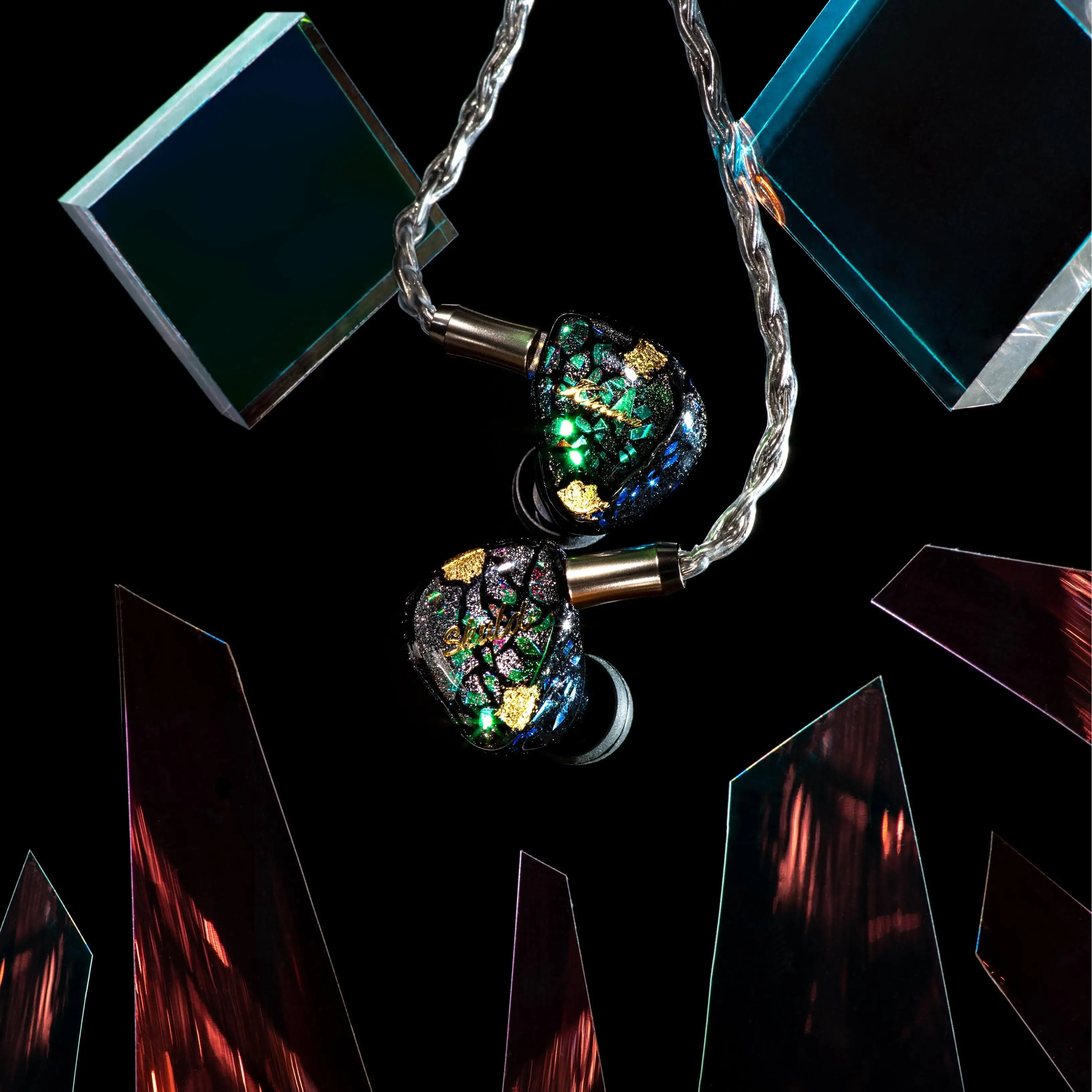 Фото Наушники Kinera Skuld 5BA с монитором, наушники-вкладыши IEM со съемным кабелем, штекер 4,4 мм, сбалансированный для музыкальных гарнитур Hfi №3
