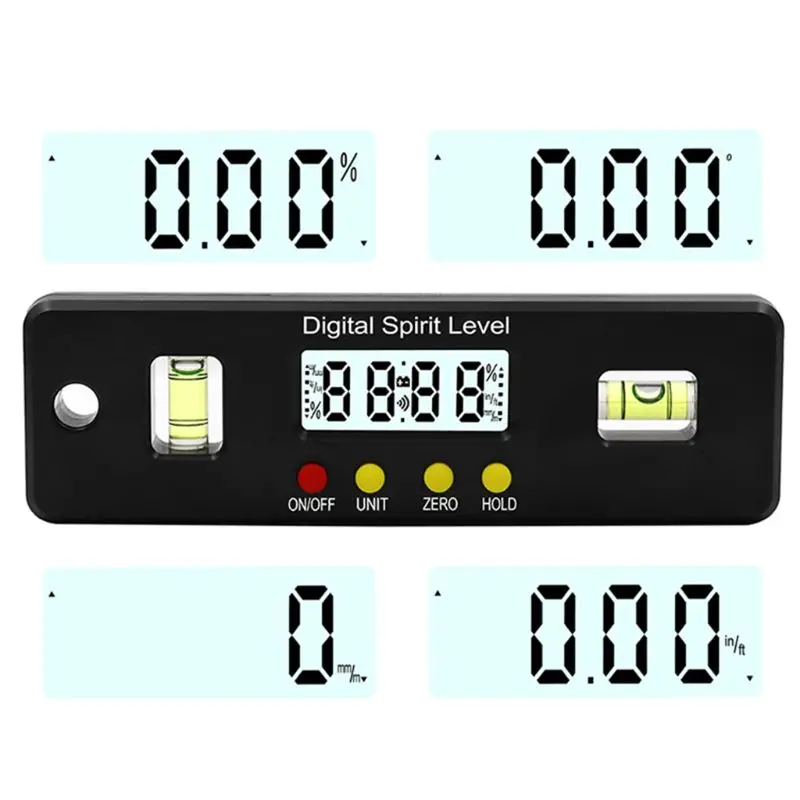 

Mini Digital Protractor Angle Finder Inclinometer Electronic Level with Magnetic