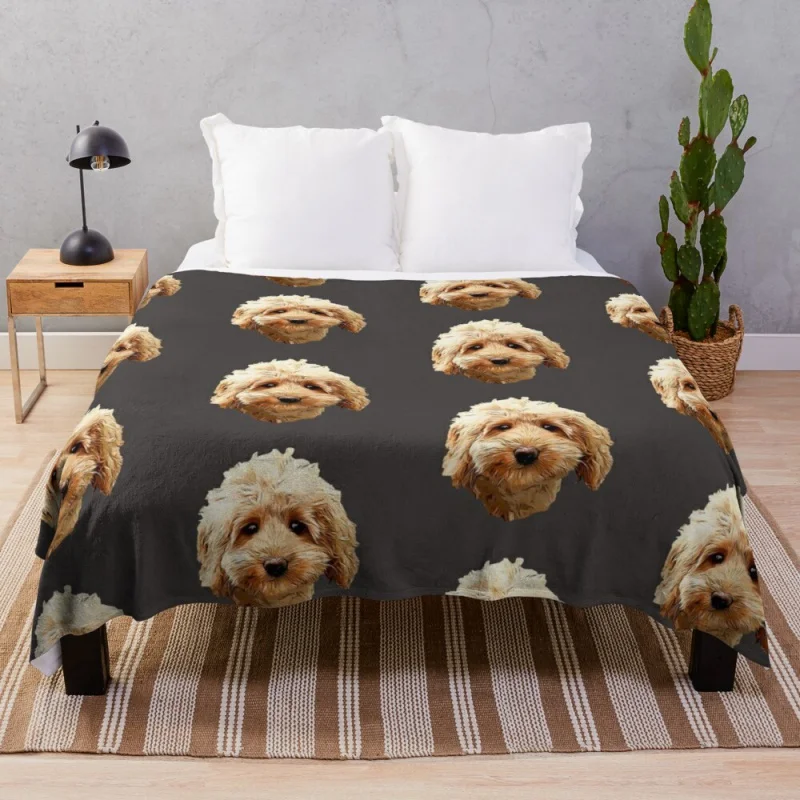 

Мягкое фланелевое одеяло Cavapoo для каракули