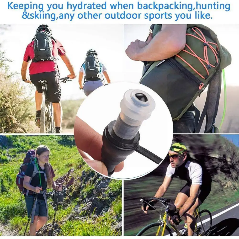 

Replacement Hydration Bags Bite Valves With Cover For Cycling Sports Bladder Bag Silicone Water Bag Quick Release Nozzle J5k8