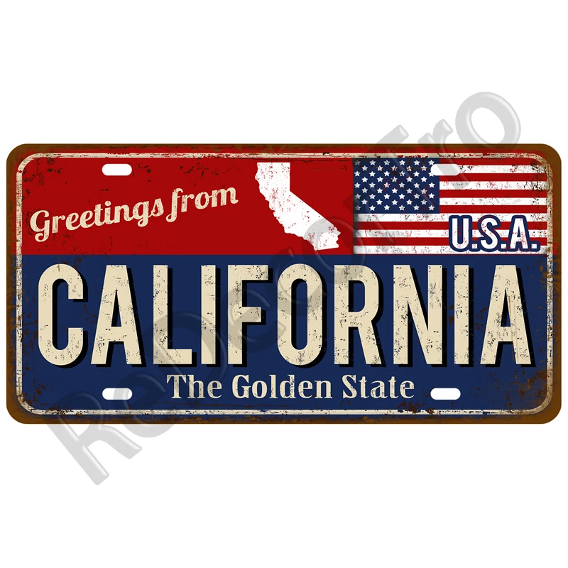 Настенная жестяная пластина для дома ресторана ремесла Франции России Испании