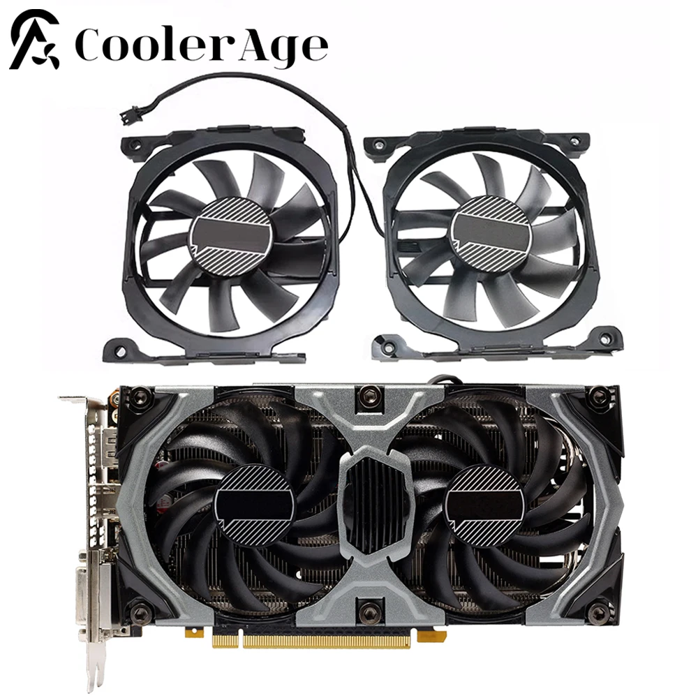 2 ​ Pin/4Pin CF-12815S GTX660 GTX660Ti GTX750Ti GTX760 Вентилятор видеокарты для Inno3d GTX 660 660Ti 750Ti 760