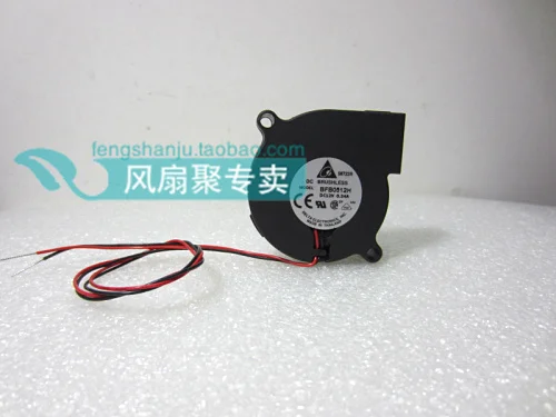 Новинка и Оригинал Delta bfb0512h 12v0 24a 5cm5015 большой объем воздуха Центробежная турбина