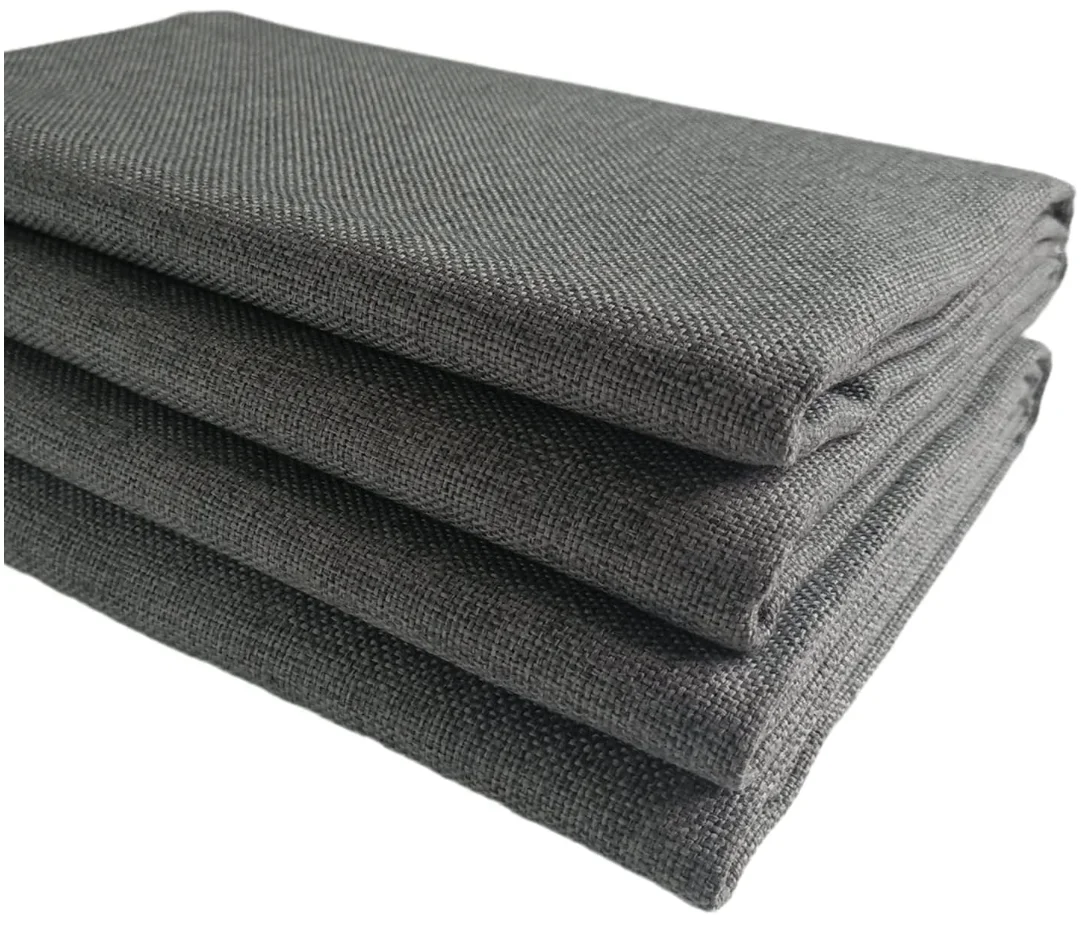 Толстая ткань для обивки дивана кресла цвет коричника (темно-серый 1 метр (57x39