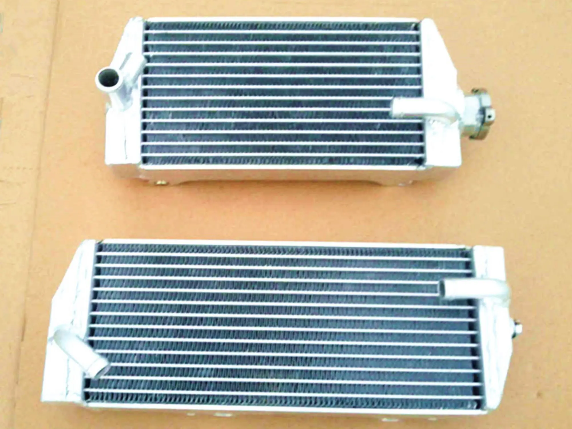 Новая левая и правая сторона для Suzuki RMZ450 RMZ 450 2006 алюминиевый радиатор охладитель