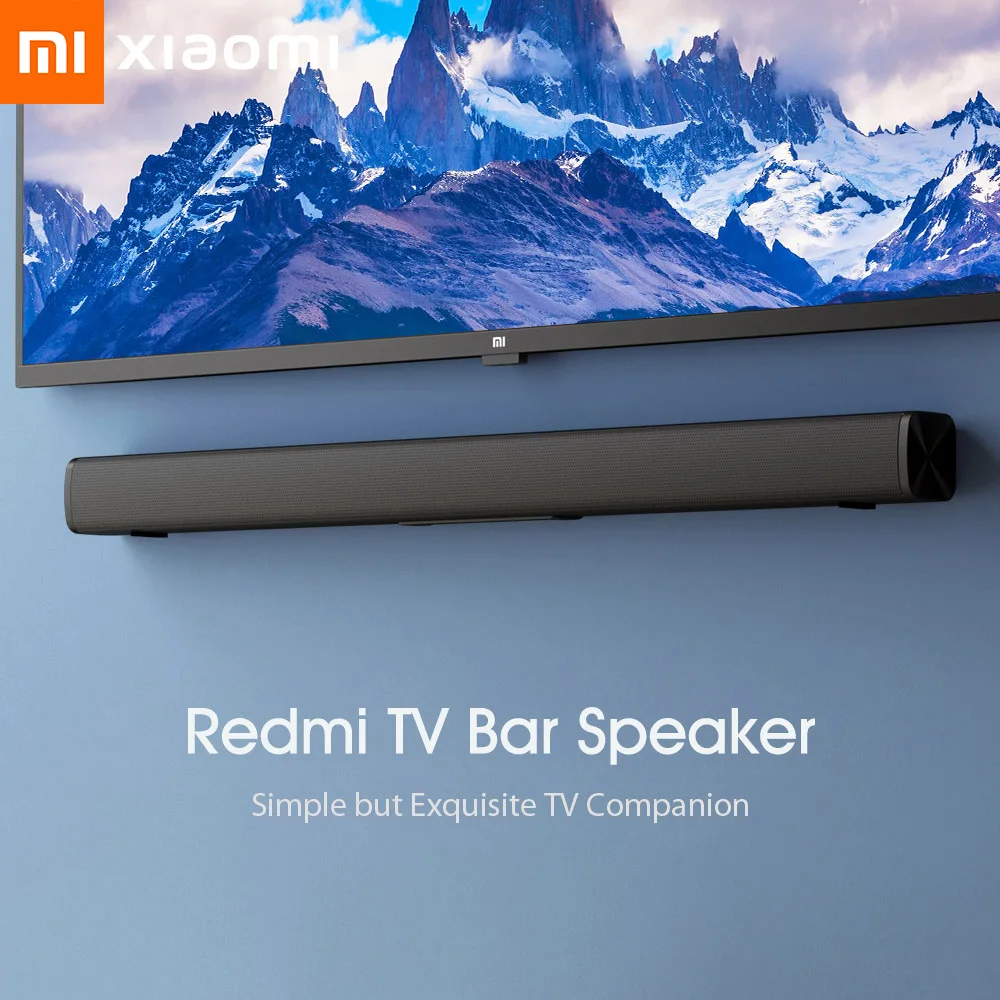 

Xiaomi Redmi TV Sound Bar TV Companion Support Bluetooth-Compatible Strip Black Matte 30W Speaker Ducted Sound Cavity Speaker