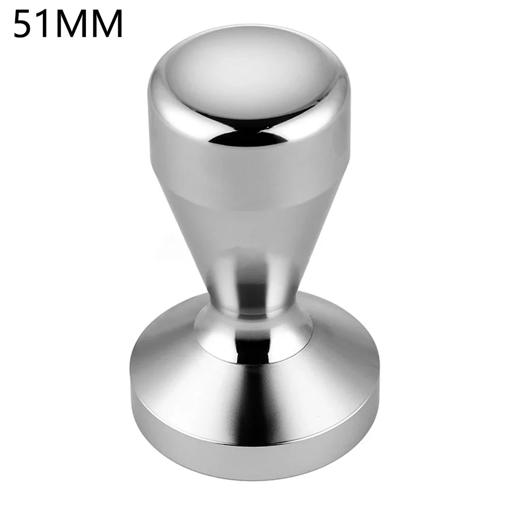 Stainless Steel Italian Tamper Coffee Bean Powder Press Flat Bottom Kitchen Tool Coffeeware Cafetera Cafe