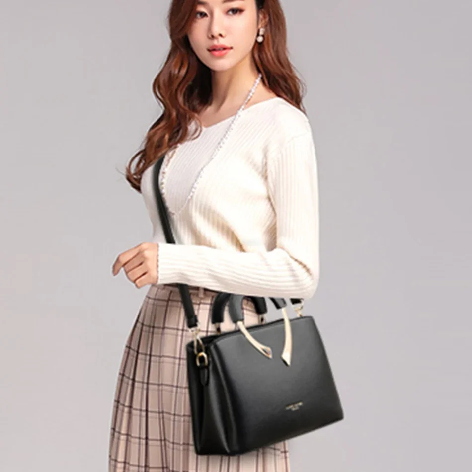 Летние стильные кожаные сумки через плечо для женщин 2024 Роскошные Женские