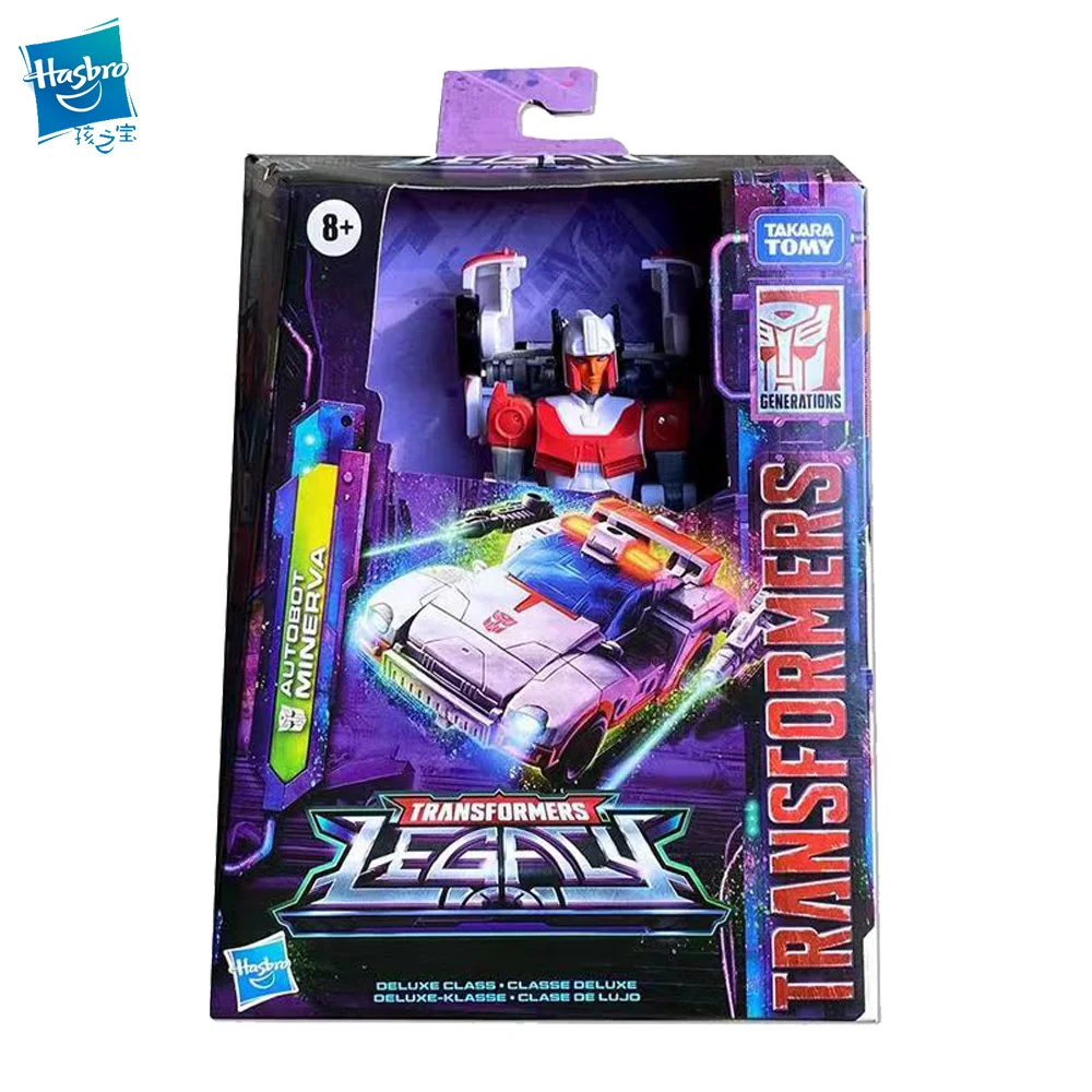 

Hasbro Transformers Handed Down Heritage Series Future Sports Car Minerva 14CM Children's Toy Gifts Collection Toys F3081