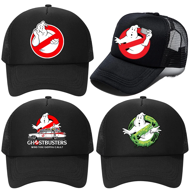 Охотники за привидениями женская и мужская бейсболка для взрослых мультяшная