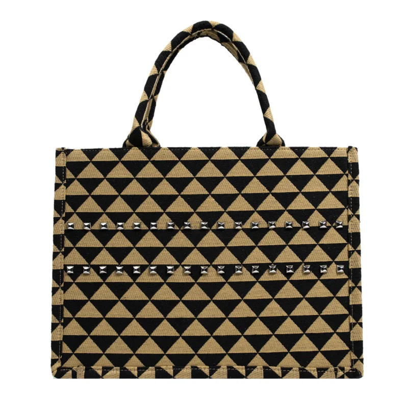 CGCBAG 2023 Fashion Canvas Tote Bags For Women Designer Luxury Handbags Casual Commuting Lage Capacity Female Shoulder Bag