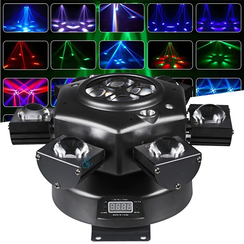6 рычагов красочный светодиодный 150 Вт сценический лазерный эффект DJ дискотека