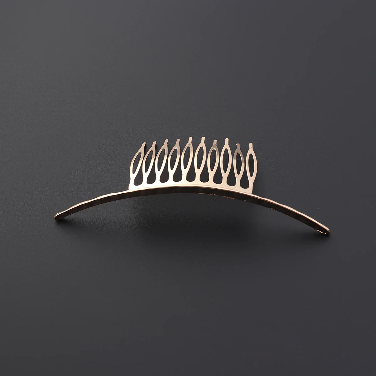

Simple Hair Side Combs Comb Hair Clip Band Hair Comb for Ladies (Golden)