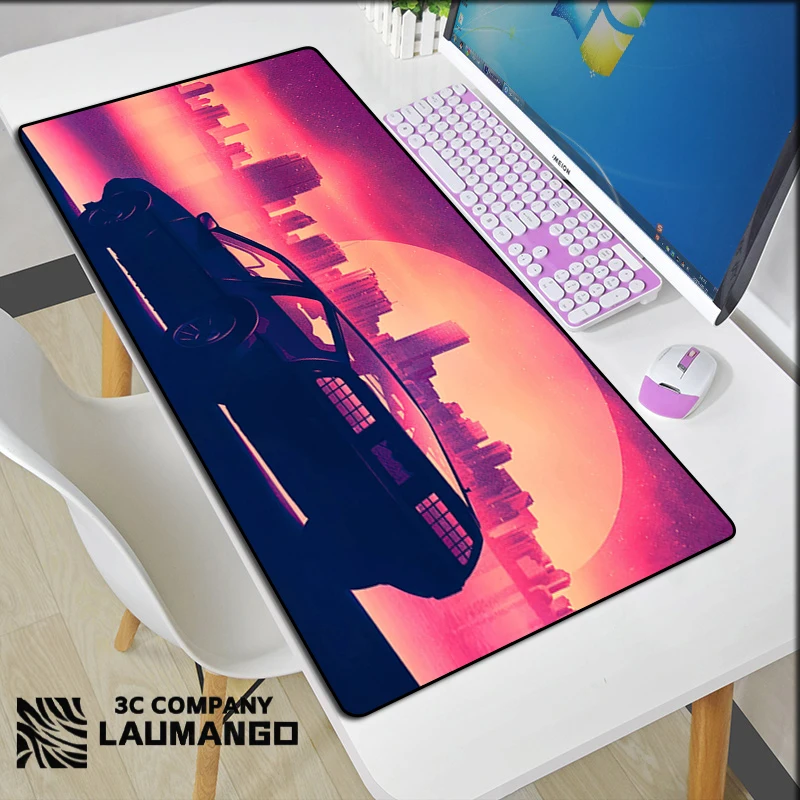 

Desktop Protector Large Mouse Pad Hotline Miami Gamer Gaming Carpet Extended Desk Accessories Mat Pc Desk Extended Mouse Mats