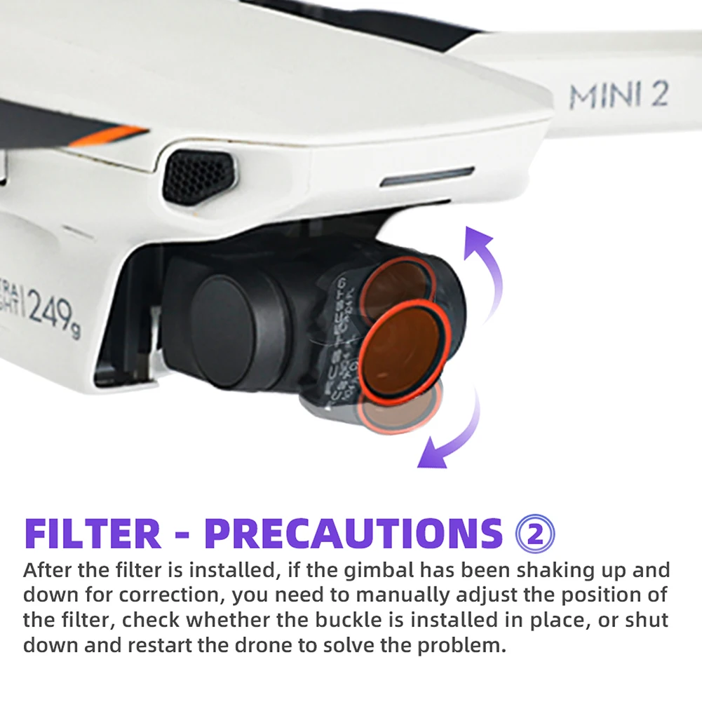 Новые фильтры для объектива камеры DJI Mavic Mini 1 2 SE UV/CPL/ND/PL Drone Оптическое стекло