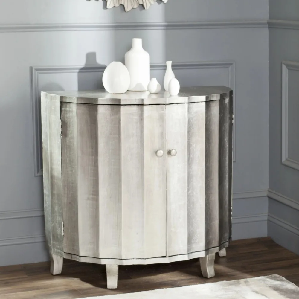 

Safavieh Rutherford Demilune Cabinet