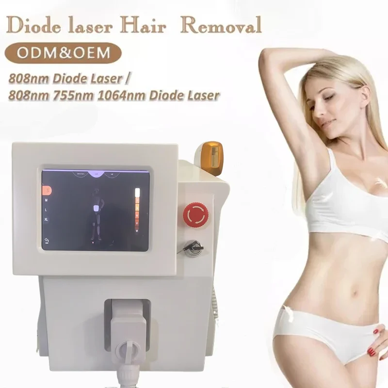 

2023 808nm 2000W 755 1064 808 Diode Laser Hair Removal Machine Alexandrit Permanent Cooling Head Painless Epilator Salon CE