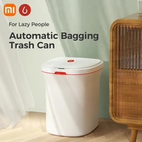 xiaomi mijia yijie new smart sensor trash can automatic bagging adsorption ventilation cleaning household induction opening bin