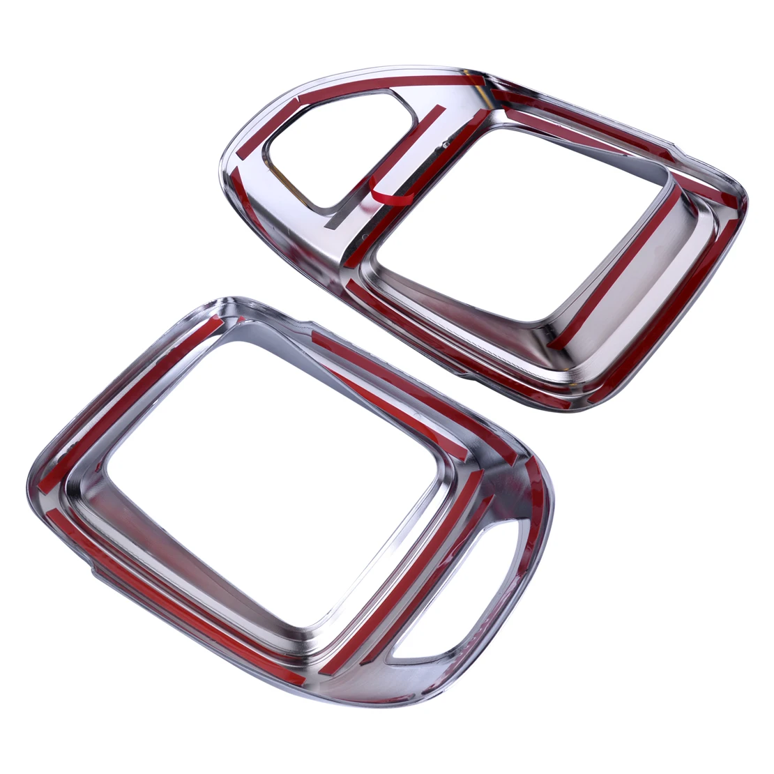 Хромированный декоративный задний светильник крышка лампы отделка рамка литье