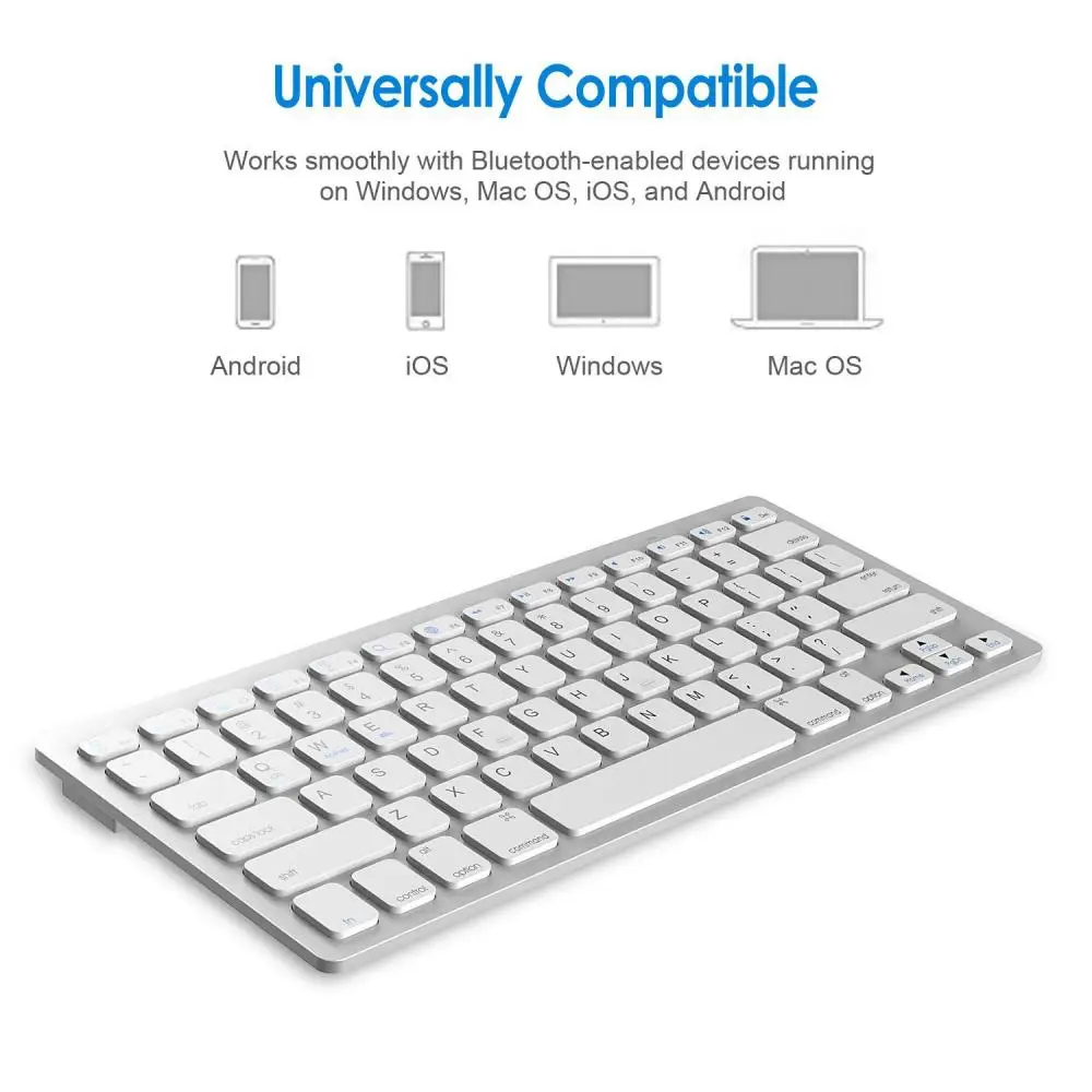 

X5 French Bluetooth-compatible Keyboard Wireless Keyboard For IOS Android For Microsoft Windows for Tablet Desktop Laptop