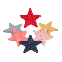 34mm 20pcspack mini cotton pentagram for party home hat shoes clothing backpack decoration crafts diy handmade accessories