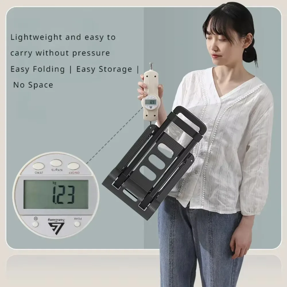 Портативная складная тележка для покупок легкая металлическая домашнего