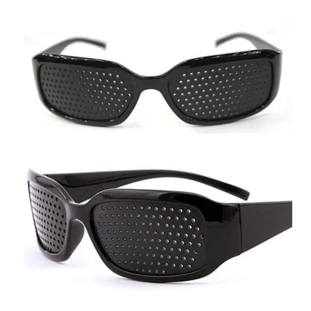 

Anti-myopia Pin Hole Glasses Pinhole Sunglasses Eye Exercise Eyesight Improve Natural Healing Vision Care Eyeglass