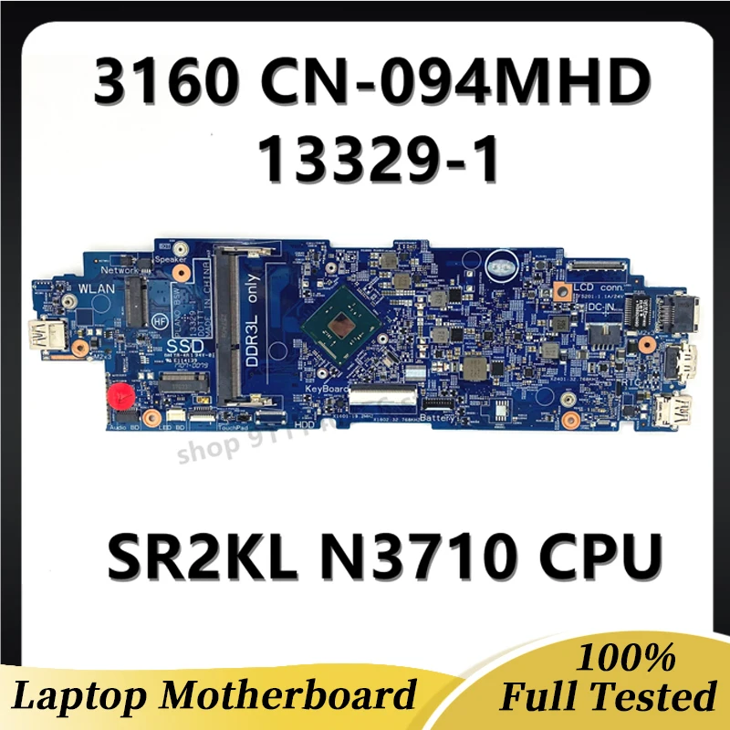CN-037T32 037T32 37T32 материнская плата для ноутбука DELL Latitude 7310, материнская плата 14271-1 Вт/SR27G I3-5005U, 100% Полная работа