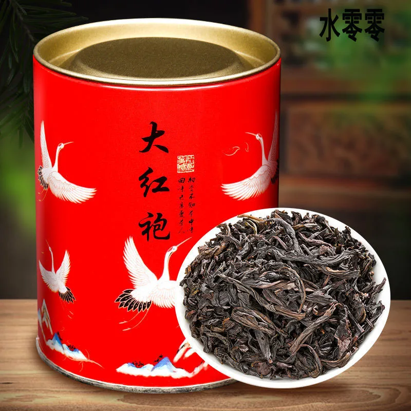 

Новый китайский Da Hong Pao 5A Большой красный халат Oolong-чай Dahongpao Oolong-органический зеленый чай-чайник 100 г/банка