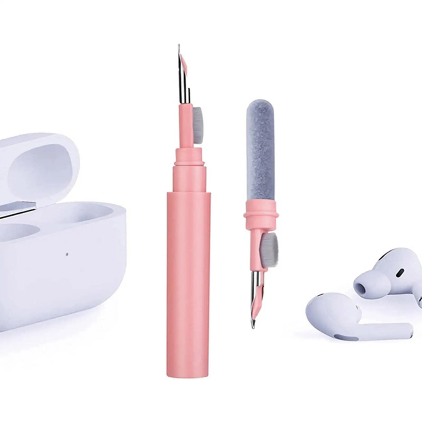 Cleaner Kit For Airpods Pro Earbuds Cleaning Pen Brush Bluetooth-compatible Earbuds Cleaning Case For Airpods Pro 3 2 1 Cleaning