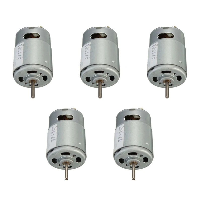

5X DC3-12V Large Torque JOHN-SON380 Motor Super Model With High Speed Motor 2.3Mm