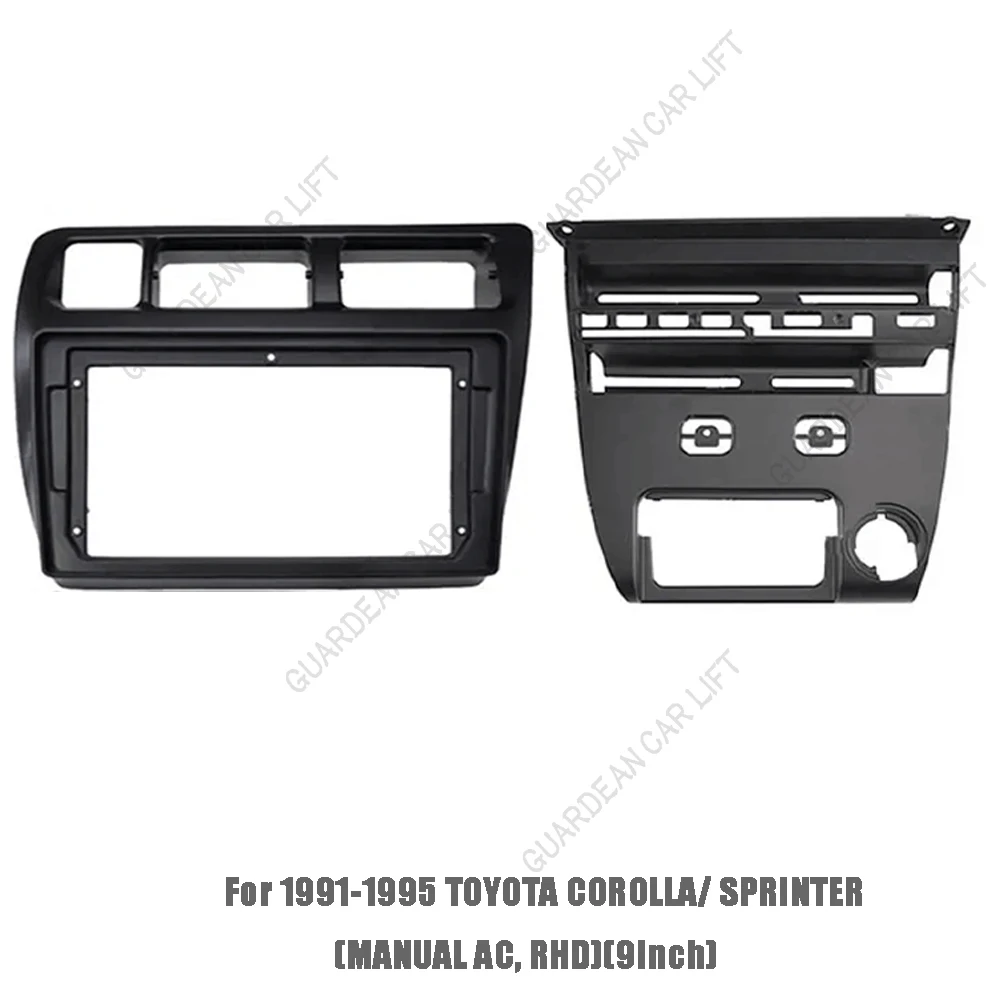 

9-дюймовая панель для Toyota Corolla Sprinter 1992-1997 автомобильное радио Android MP5 проигрыватель Корпус рамка 2 Din головное устройство стерео панель