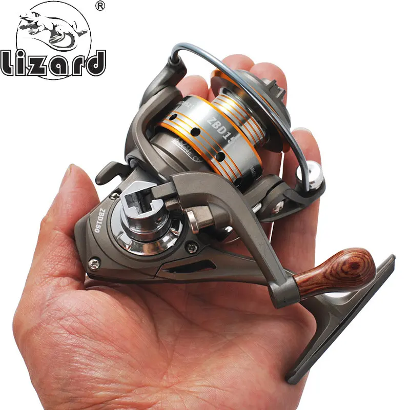 

Lizard Mini Reel 13+1BB 5.2:1 Carp Fishing Ultra Small Spinning Reel Fly Fishing Reel Full Metal Head Ice Fishing Reel 스피링릴