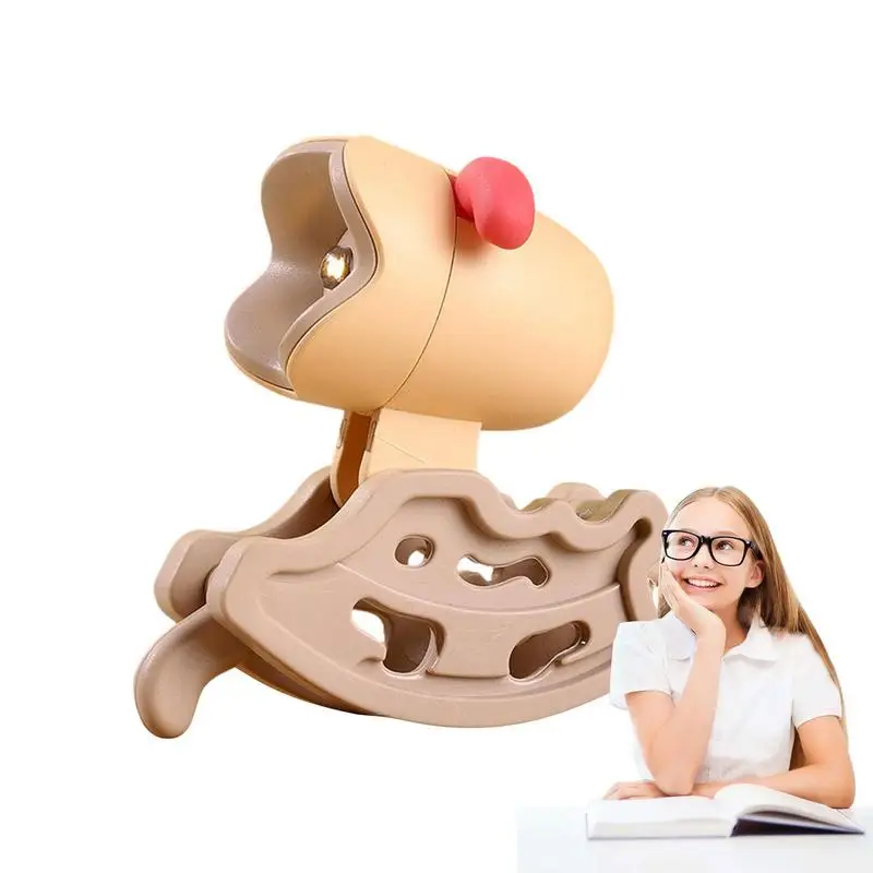 

Small Night Lamp Mini Puppy Light For Desk Reusable Pet Lamp With Ears Adjustable Night Study And Reading Lamp For Kids Room