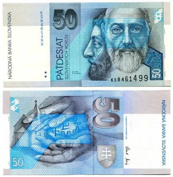 Банкнота Словакия 50 крон 2002-2005 |