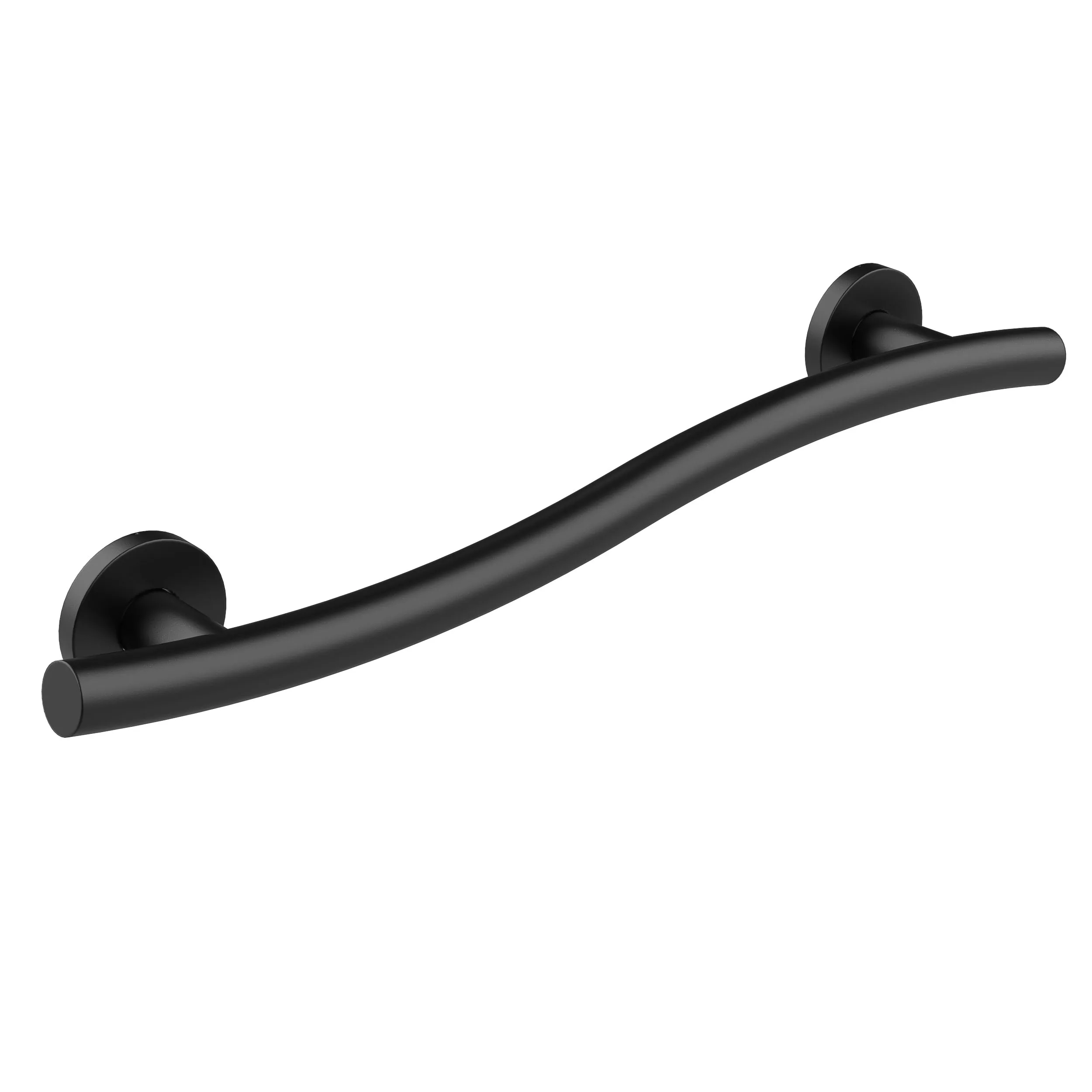 

MB Wave Grab Bar 1.25 Dia x 24 in Matte Black