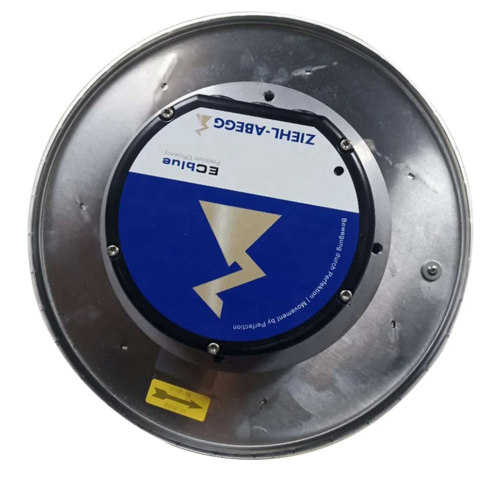 

Ziehl-Abegg RH31C-ZID.DC.1R 380V AC 2200W шариковый подшипник 3550 об/мин 3.6A вентиляционный центробежный охлаждающий вентилятор