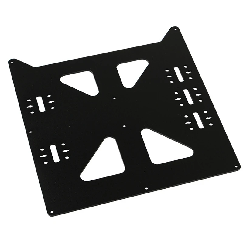 

Aluminum Y Carriage Anodized Plate Black Upgrade V2 Prusa I3 V2 Hot Bed Support Plate For Prusa I3 Diy 3D Printer Parts
