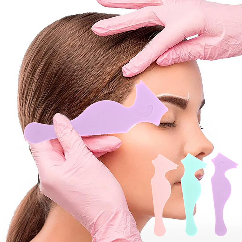 Силиконовый Многофункциональный шаблон для макияжа Подводка глаз тени век