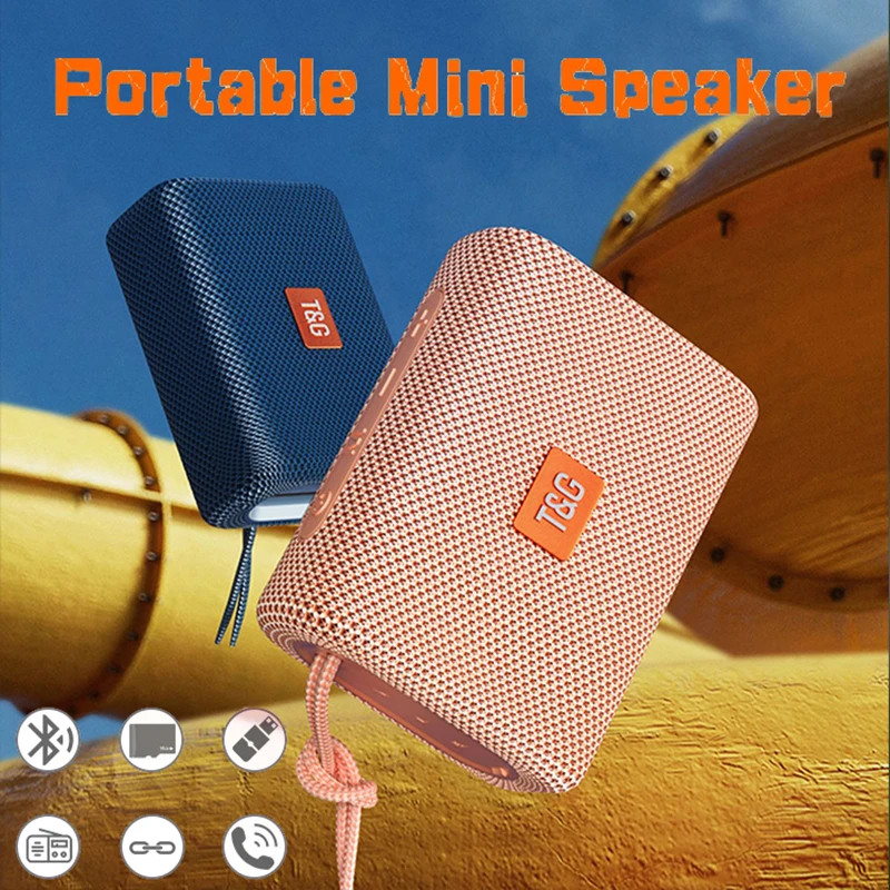 

Мини TG313 Портативный беспроводной Bluetooth-совместимый динамик Бас Сабвуфер водонепроницаемый Boombox открытый динамик s стерео громкий динамик
