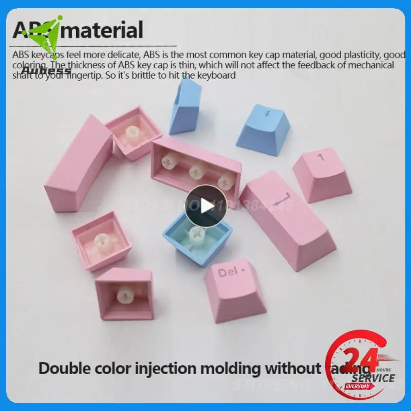 Универсальные прозрачные колпачки для клавиатуры из АБС-пластика, 1-10 шт., для переключателей Cherry MX, игровая механическая клавиатура для клавиатур 61/87/104/980K