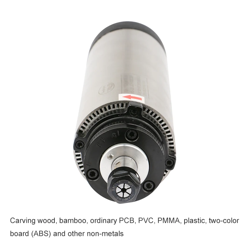 Двигатель шпинделя фрезерного станка с ЧПУ 0 8 кВт двигатель воздушным