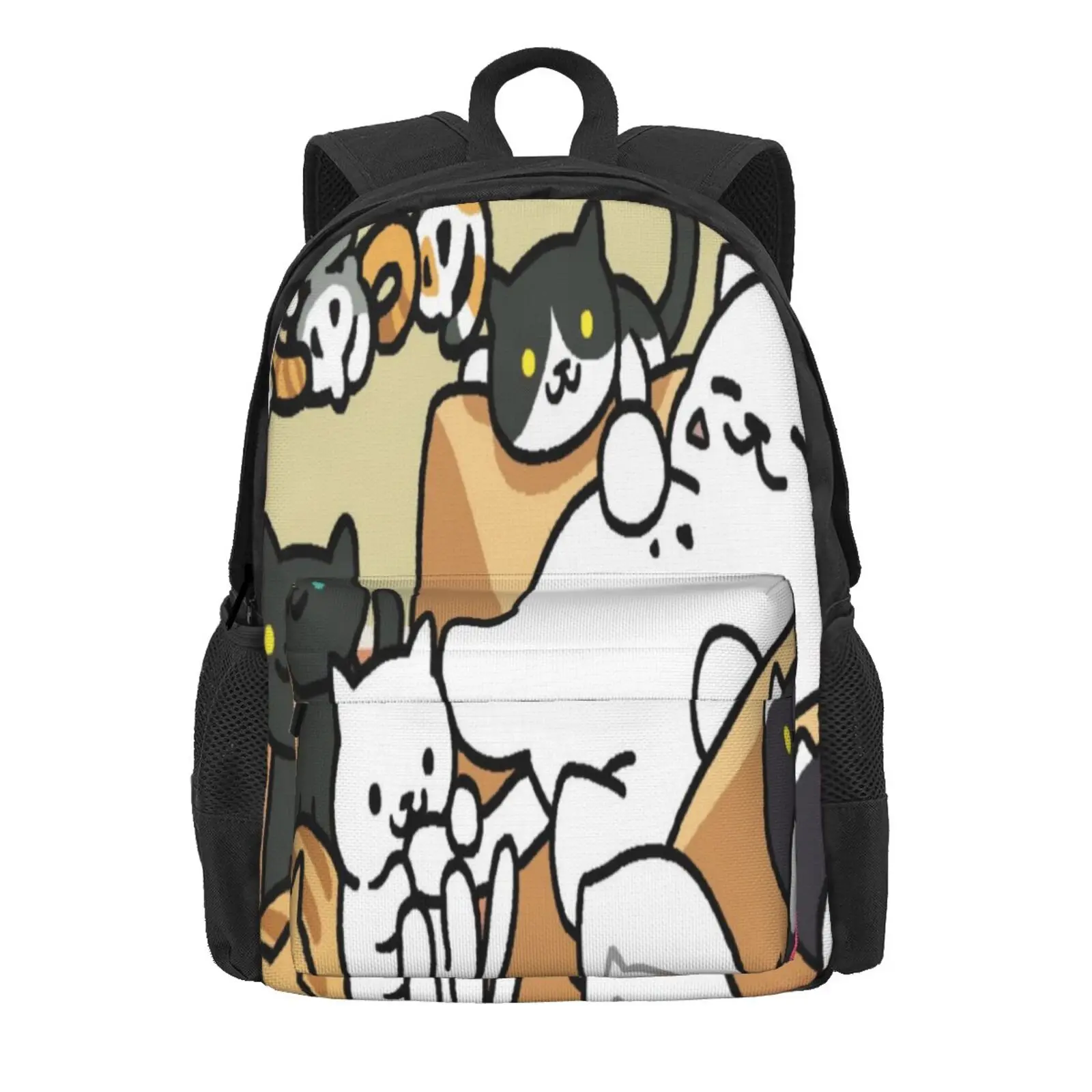 

Neko Atsume Kitty Collector 6 school bags Backpacks Bagpack Laptop Backpack Travel Travel Schoolbag Anime