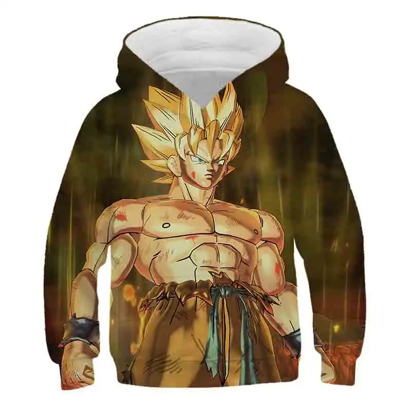 

Толстовка с капюшоном и принтом «Драконий жемчуг» для мальчиков и девочек