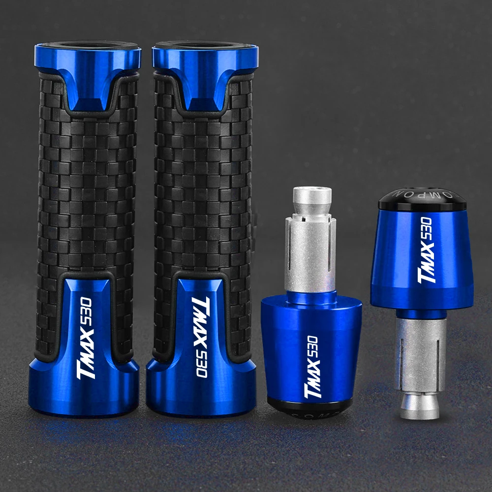 

Motorcycle Handlebar Grips Scooter Handle grip Ends Plug Slider Caps For YAMAHA TMAX 530 T-MAX 530 TMAX530 2006- 2024 2023 2022