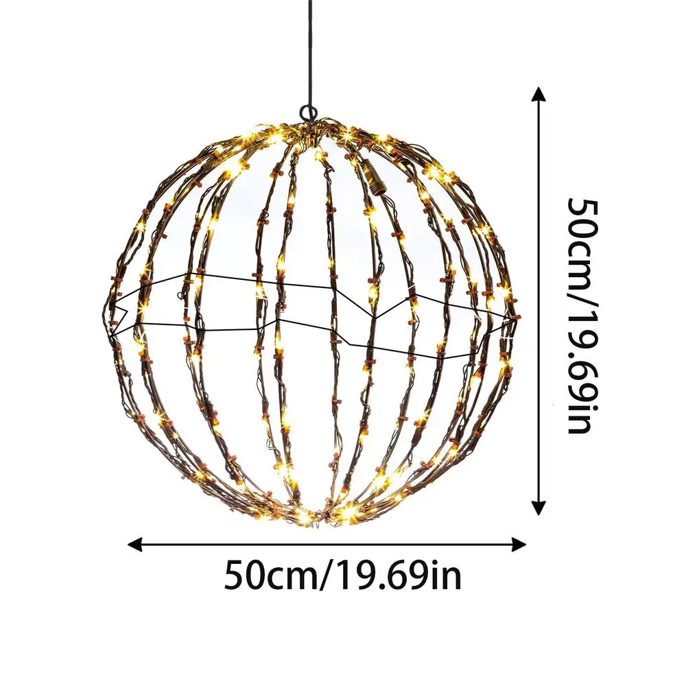 Складные светодиодные шары для праздника