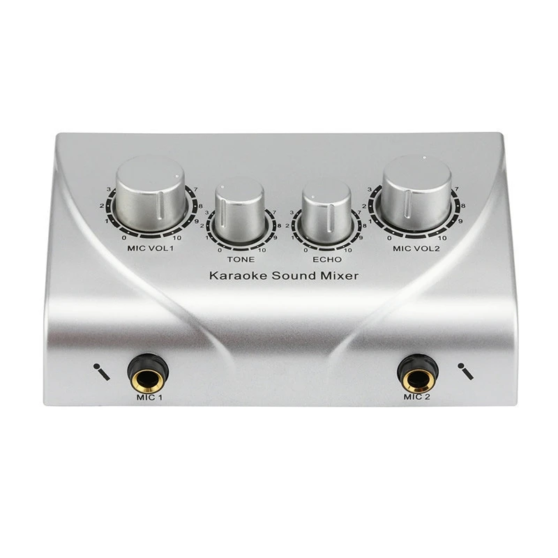 

Домашний караоке ревербератор микшер предусилитель караоке аудио эффектор смеситель KTV (штепсельная Вилка европейского стандарта)
