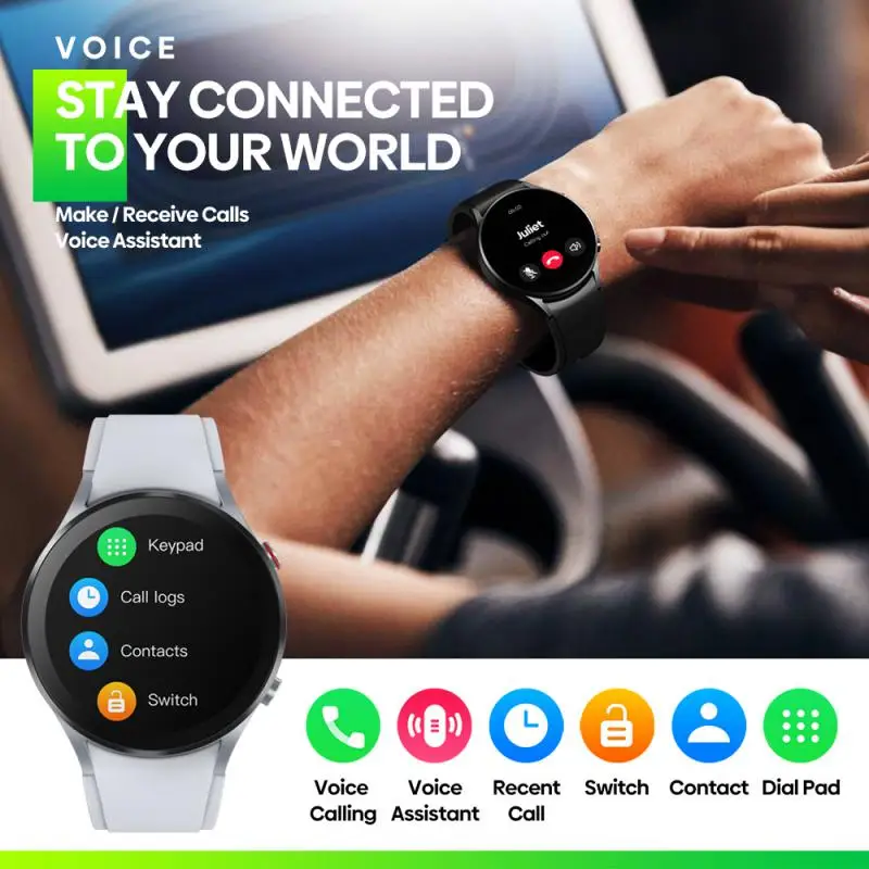 

Durable And Comfortable Smart Watch Easy Health Management For Sport Voice Calling Features Health Monitoring.