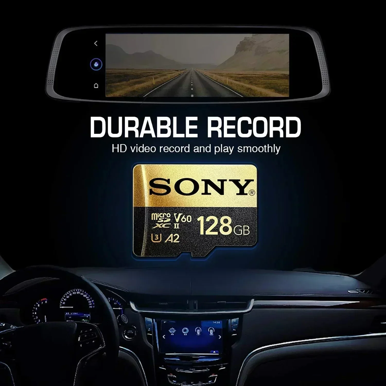 Оригинальная высокоскоростная карта SONY Micro SD 1 ТБ 512 ГБ 128 64 классная TF-карта для