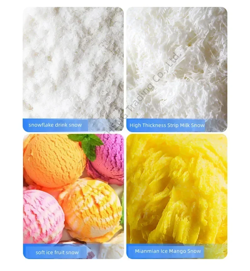 Машина для производства льда в виде снежинок Коммерческая машина Магазин чая с